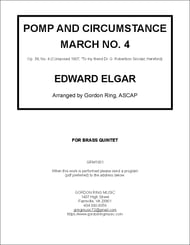 Pomp and Circumstance March No. 4 P.O.D. cover Thumbnail